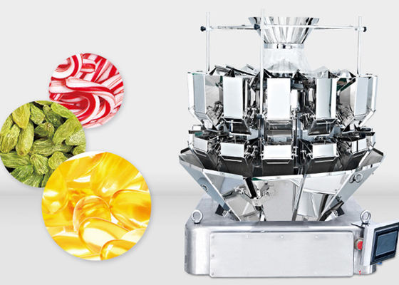 Pesador principal do alimento de petisco 8A 1220mm 10 Multihead