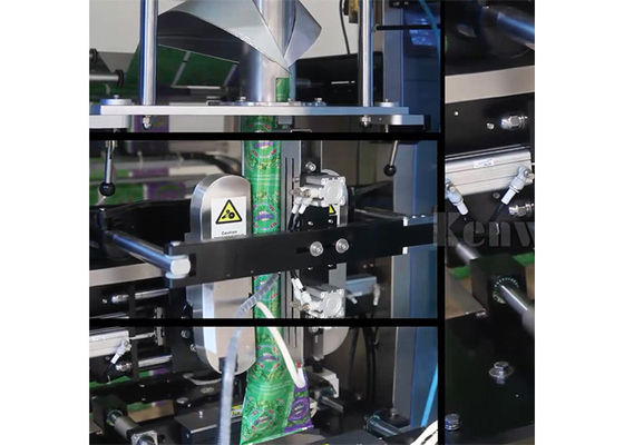 Máquina de empacotamento dobro de Vffs do motor
